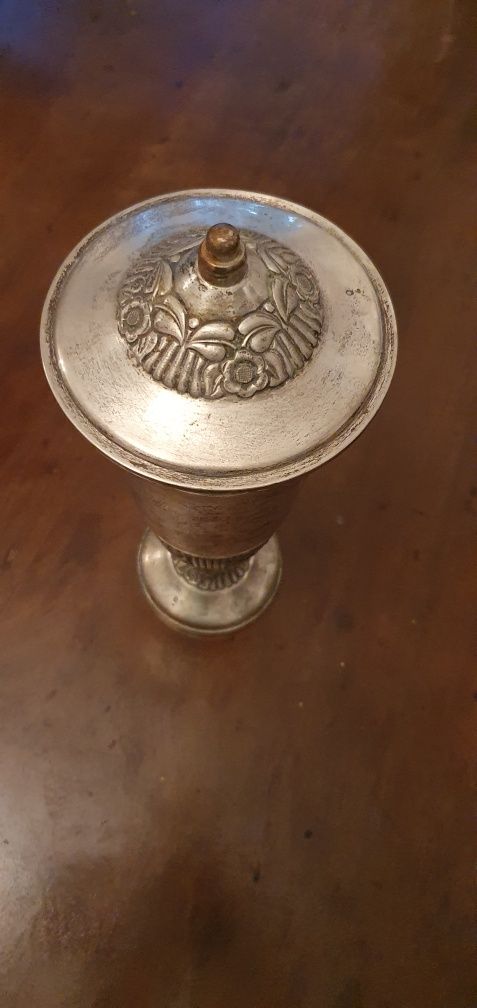 Pahar / Cupa mare cu capac argint marcaj diana Austro-Ungar 1872