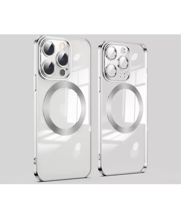 Husa TPU Incarcare Wireless Margine Lucioasa - Iphone 11/12/13/PRO/MAX