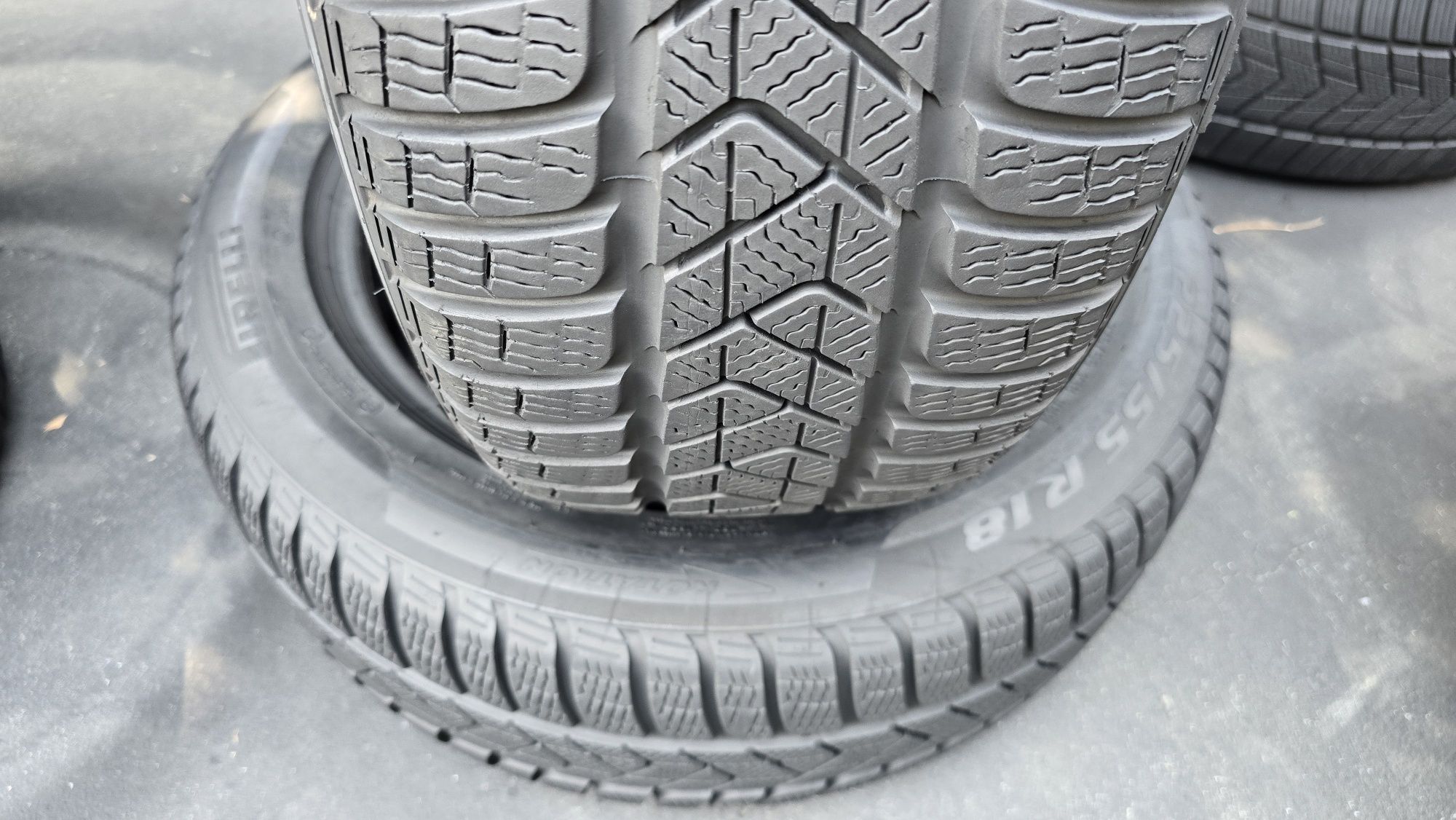 2 anvelope iarnă Pirelli 225/55/18 - transport inclus