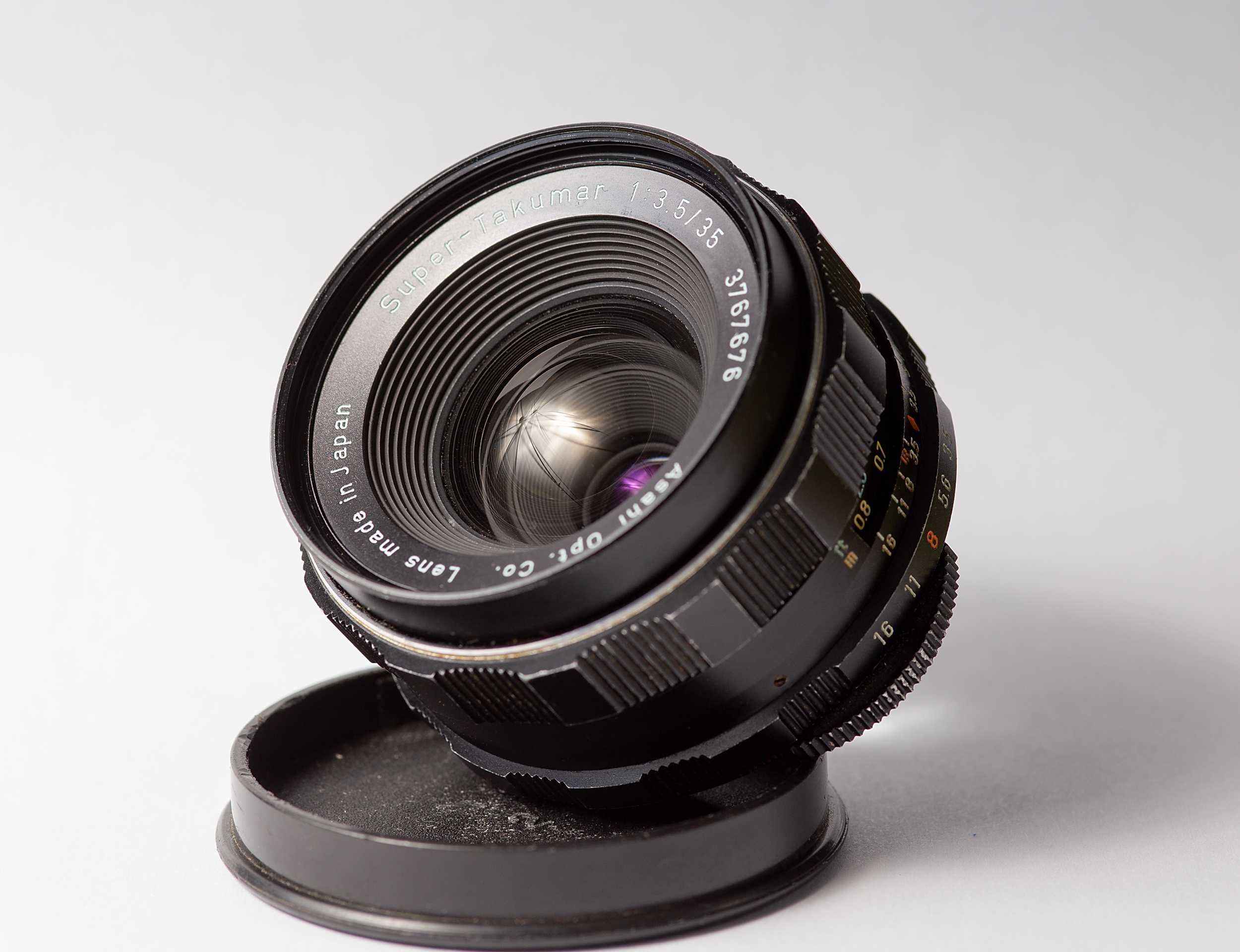 обективи М42 -  Asahi Super-Takumar 35mm f/3.5 и Porst 50мм/1.8 + 3x