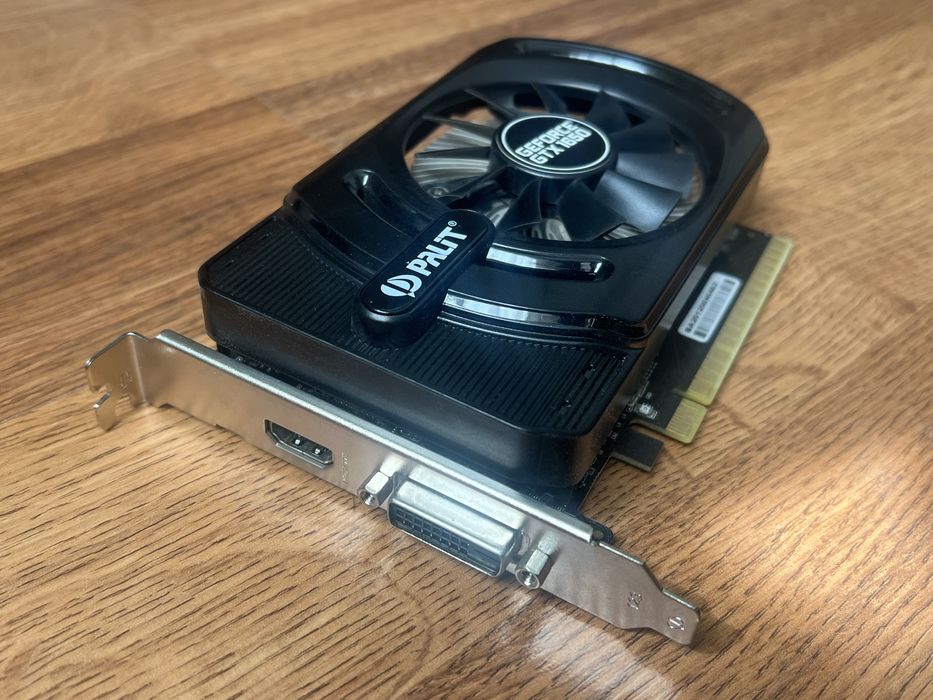 Видео карта Geforce GTX 1650 PALIT - 4Gb DDR5