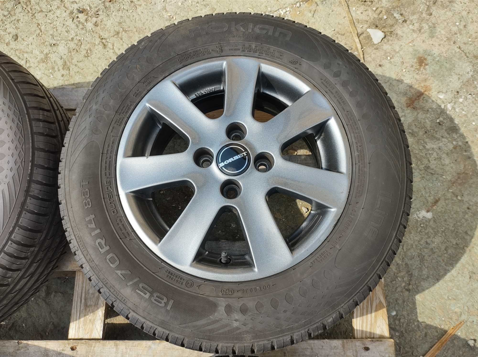 14 джанти 4х100 Opel Corsa C D Vectra B Renault Dacia Logan 6J et38