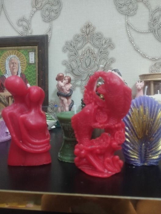 Продаются свечи ручной работы восковые