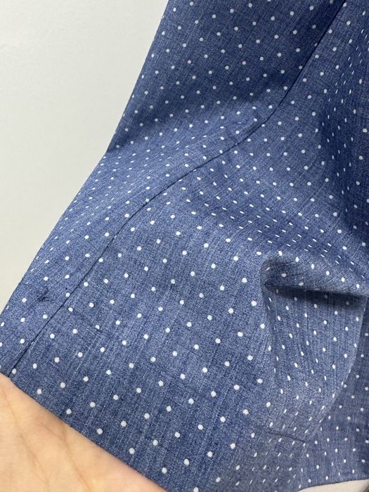 Rochie fara umeri cu buline Stradivarius