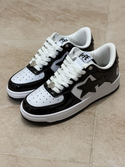 Bape sta 42 noi negru/alb