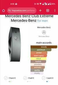 Parfum Mercedes Benz Club Extreme