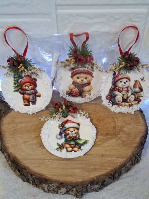 Коледна играчка за елха с късмет