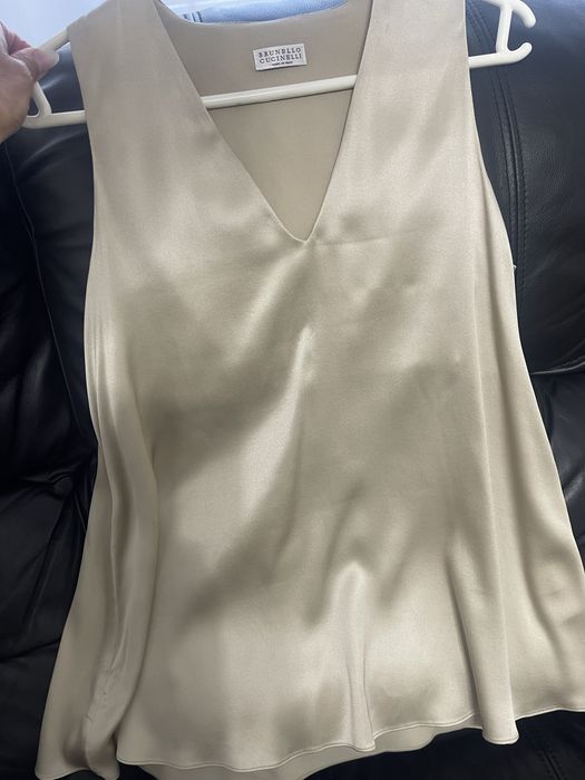 Top matase naturala Brunello Cucinelli