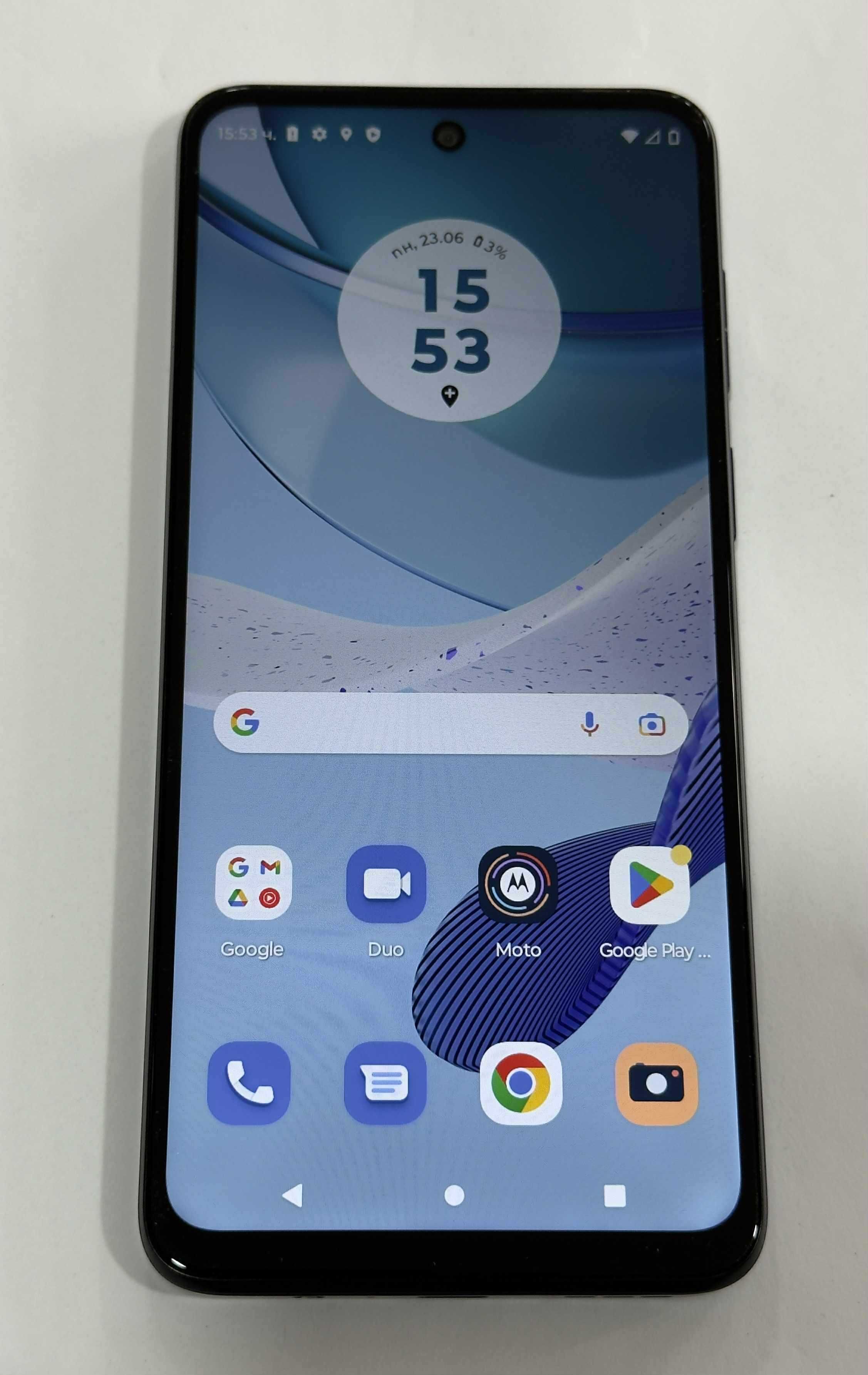 Продавам Motoroga G53 5G 128/4gb с гаранция.