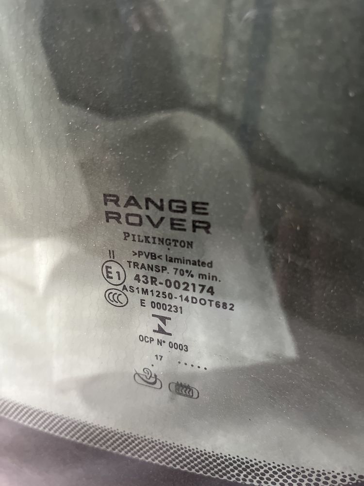 Лобовое стекло Range Rover 43R-002174