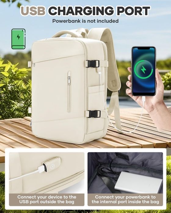 Rucsac 40x20x25, compartiment laptop si compartiment cu pompa vacuum