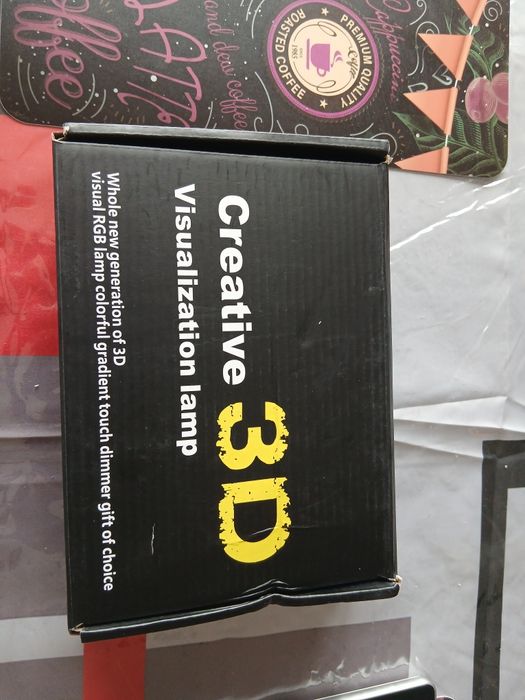 Продавам 3D лампа