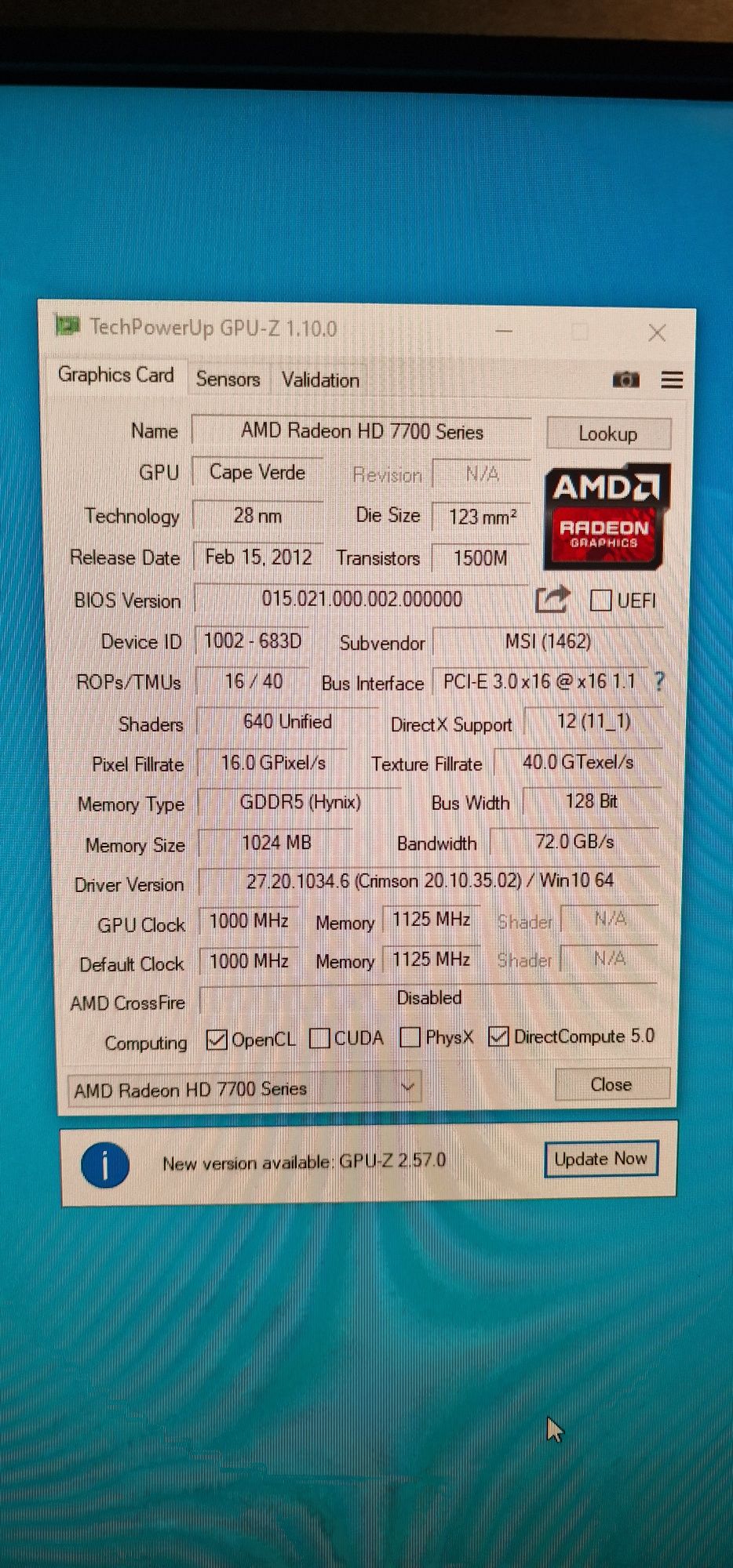 Компютър HP z400 Intel 6 ядрен 16GB ram, 256GB SSD, 2TB HDD, HD 7770 1
