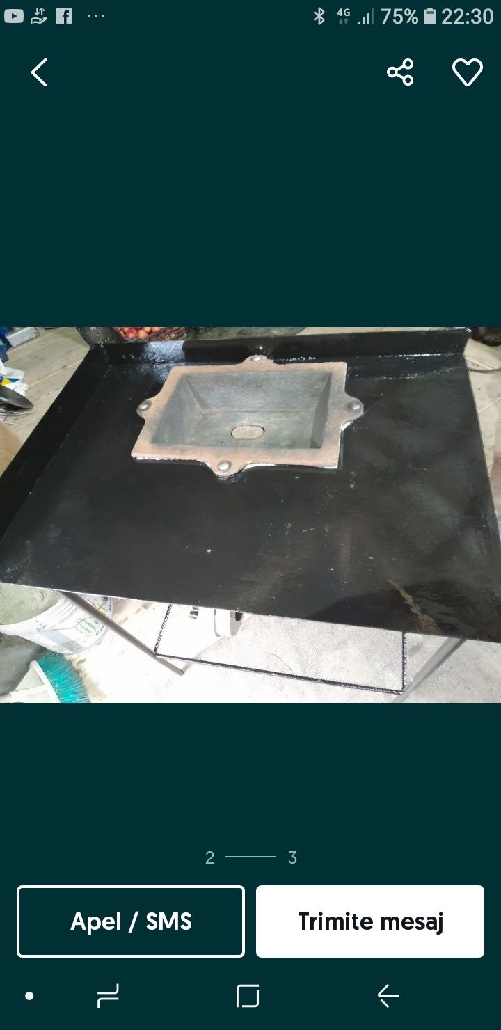 Farfurie veche,masa inox, picamar,forje,pompa apa,cazan inox,motocoasa