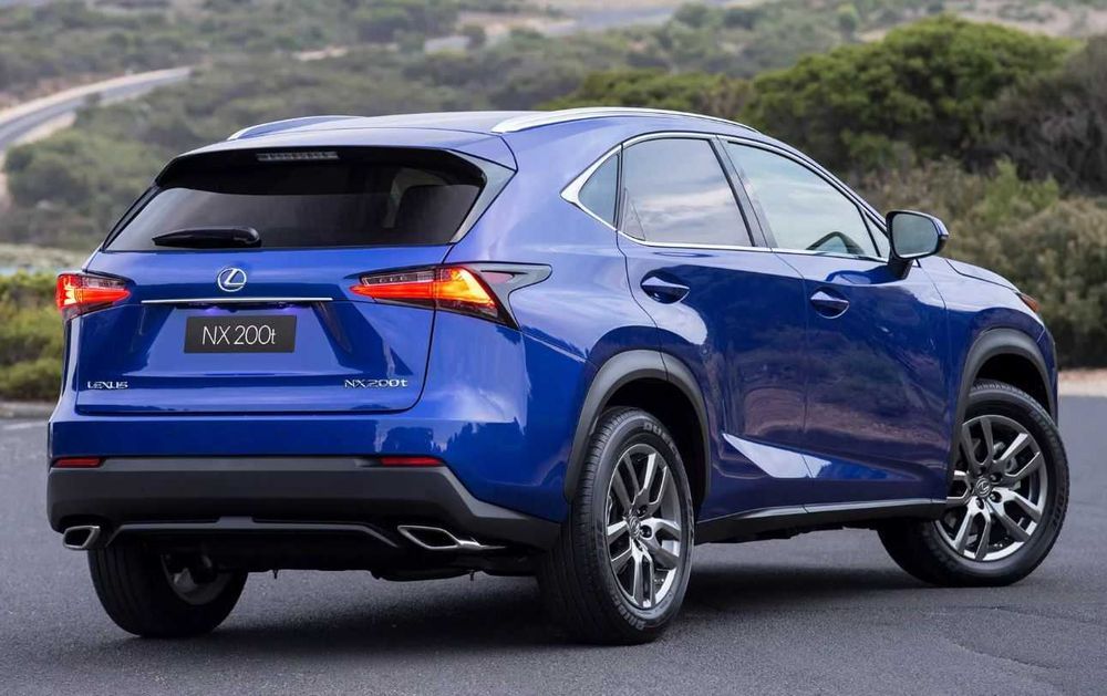 Бампер задний Лексус Lexus NX 2014+