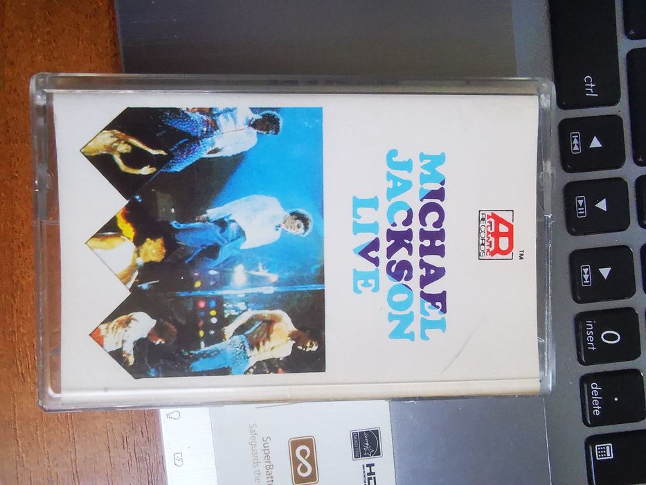 Caseta Michael Jackson LIVE