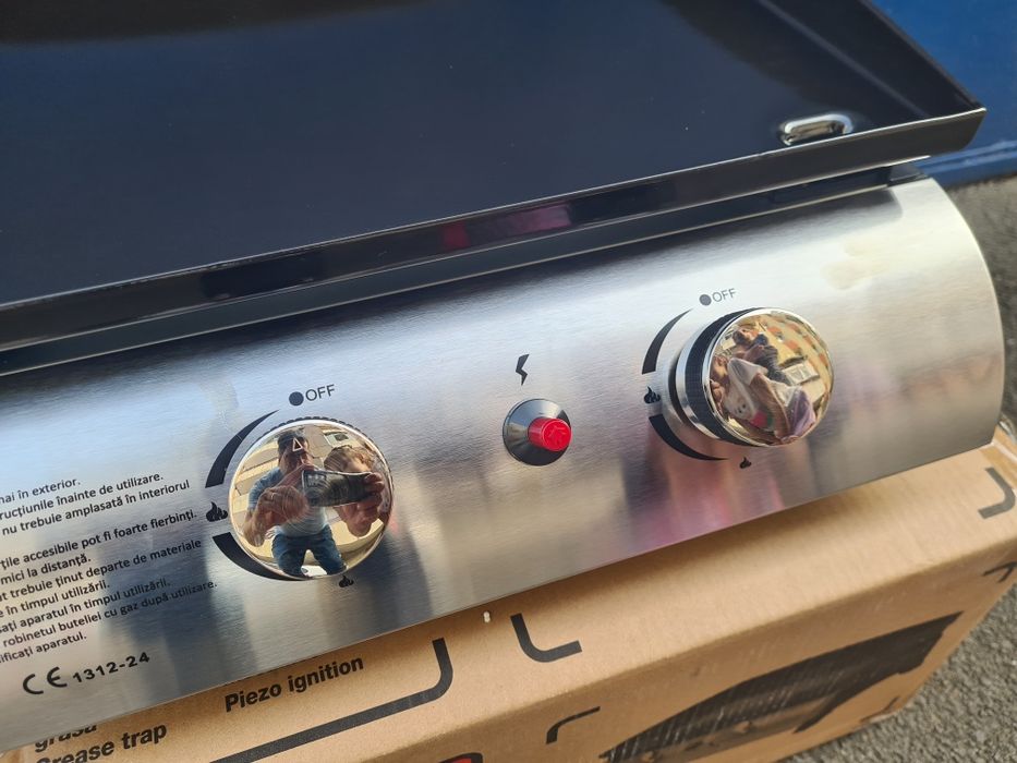 Plita gaz , plancha gaz NOUA , plita pentru prajit