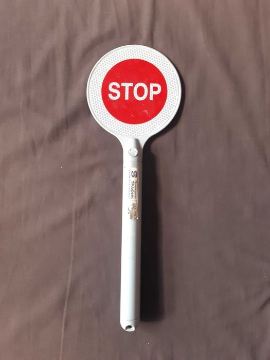 Милиционерска STOP палка, ретро изцяло метална