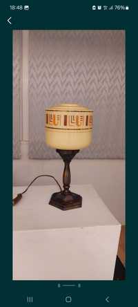 Cadou lampa veioza vintage colectie alama Belgia 1920