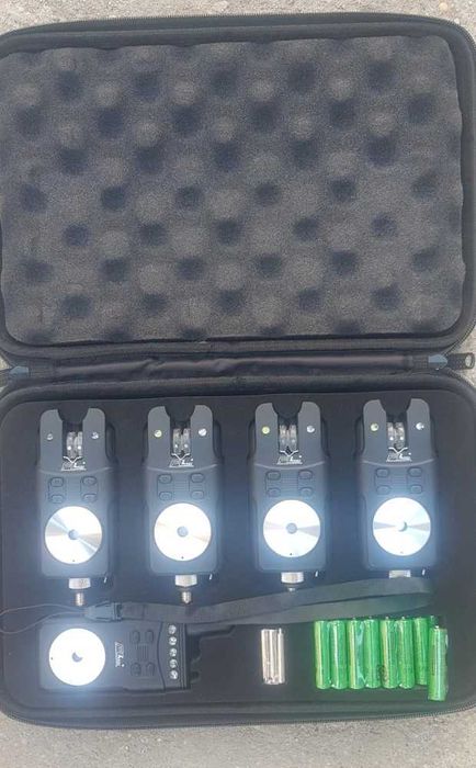 STATIE Set 4 avertizoare wireless FL + receptor model RF698