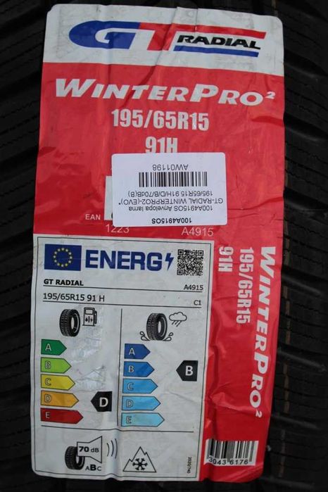 Anvelope iarna noi 195/65 R15 GT-Radial