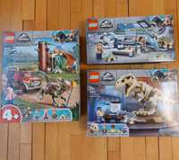 Colectie 3 seturi LEGO Jurassic World / Park - noi sigilate
