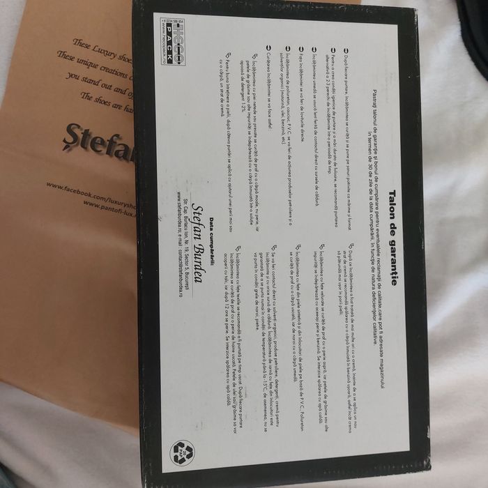 Vand pantofi Stefan Burdea