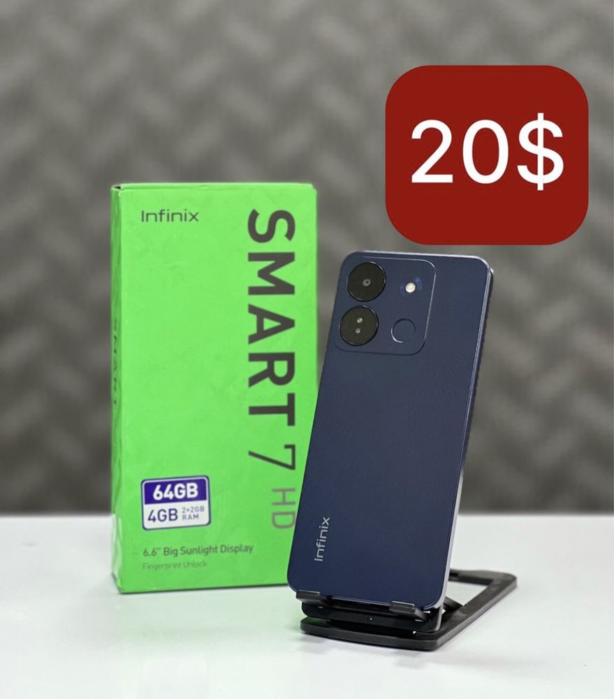 Infinix 7 Nasiya savdo pasportga