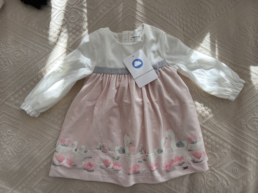 Нова детска рокля Myoral 6-9 м.