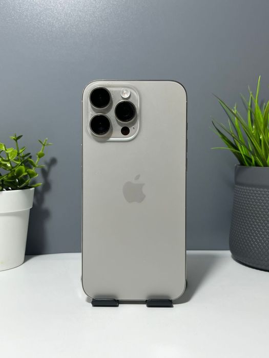 Iphone 16 pro max 256gb silver titanium