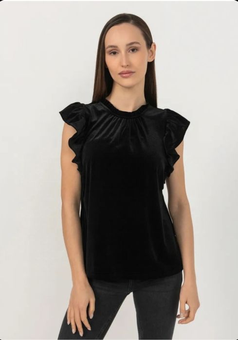 Блузка велюр 52 р Gap