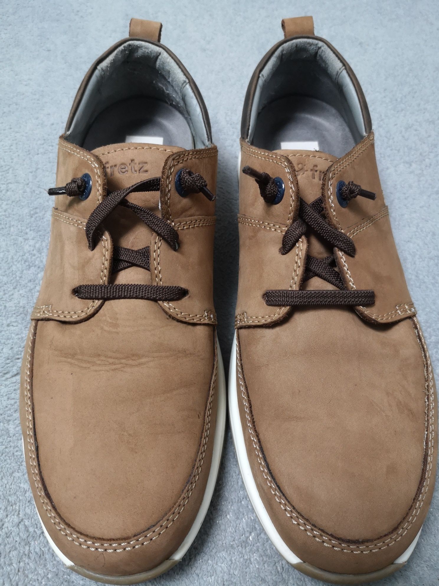 Pantofi Fretz 100% piele  brand elvețian- M 42-Arezzo Viking