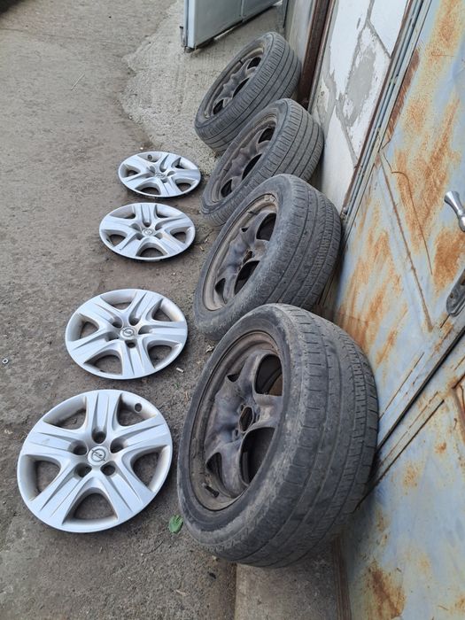 Două seturi jante otel și aluminiu R17 Opel Insignia