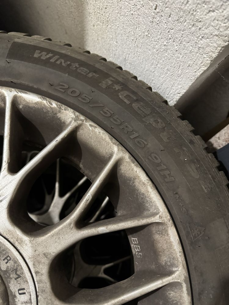 BBS джанти с Hankook зимни гуми 205/55/16 дот0320