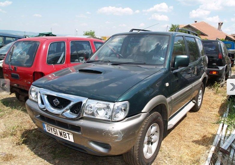 Nissan Terrano 2.7 tdi 125кс 2000/2005г на части