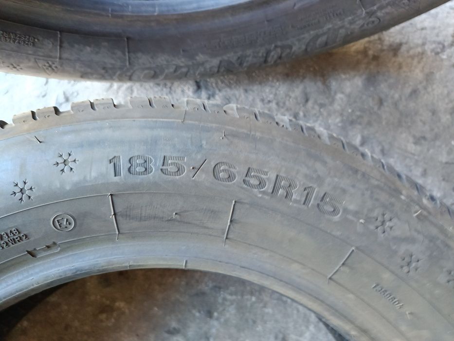 Зимни гуми -2021г.-15цола-185/65-1бр.-85лв."DUNLOP"-като нови