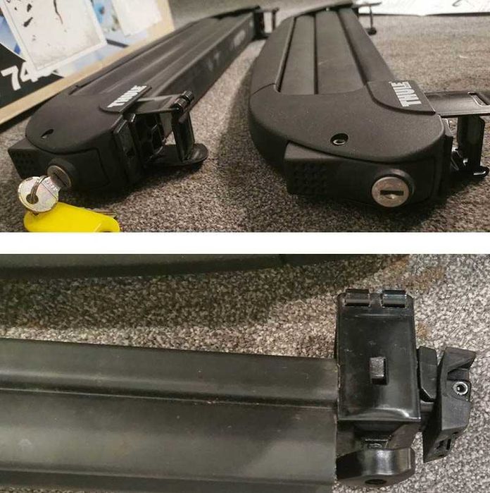 THULE 746 багажник за ски и сноуборд със заключване