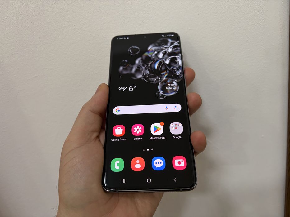 Samsung Galaxy S20 Ultra 5G, 128 gb, 12 gb ram, Black, dual sim