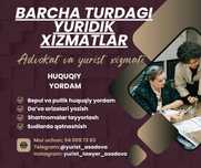Barcha Turdagi Yuridik Xizmatlar