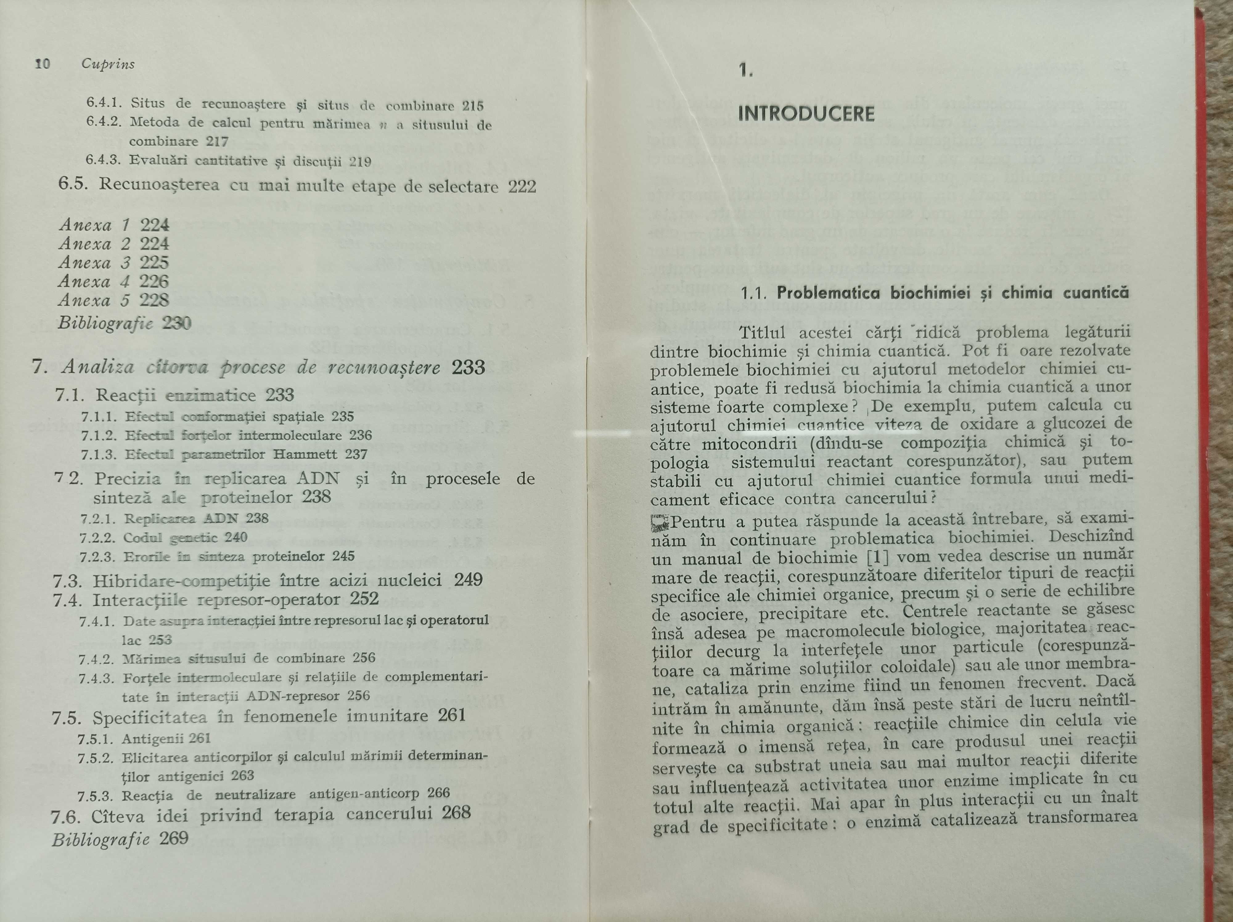 Carte "Biochimie cuantica"