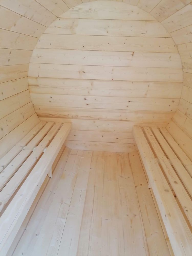 Saună exterioara din lemn