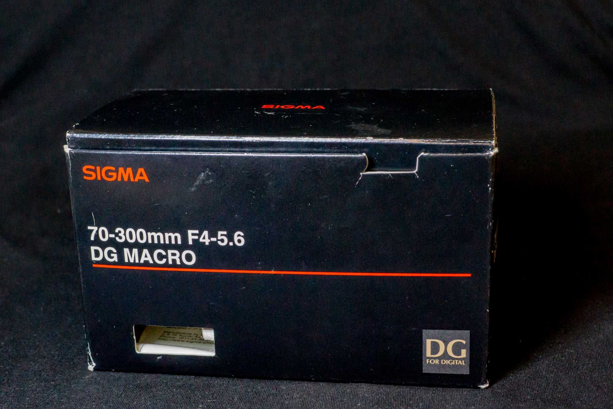 Объектив Nikon 70-300 Sigma F4-5.6 DG Macro Full Frame