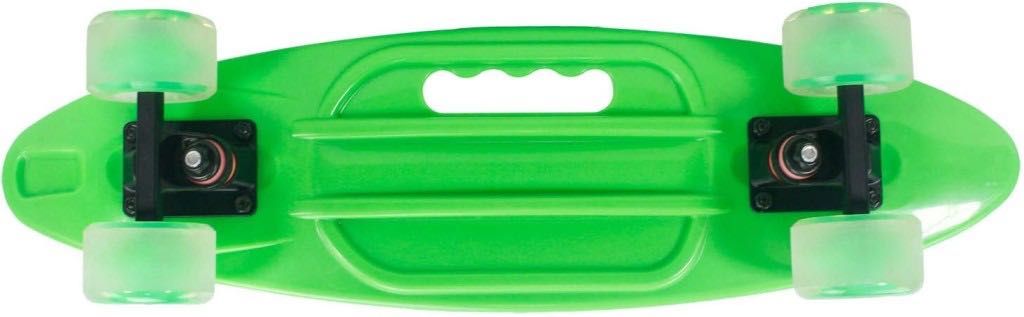 Портативен пени борд Action One ABEC-7,PU,Алуминий, Светещи гуми