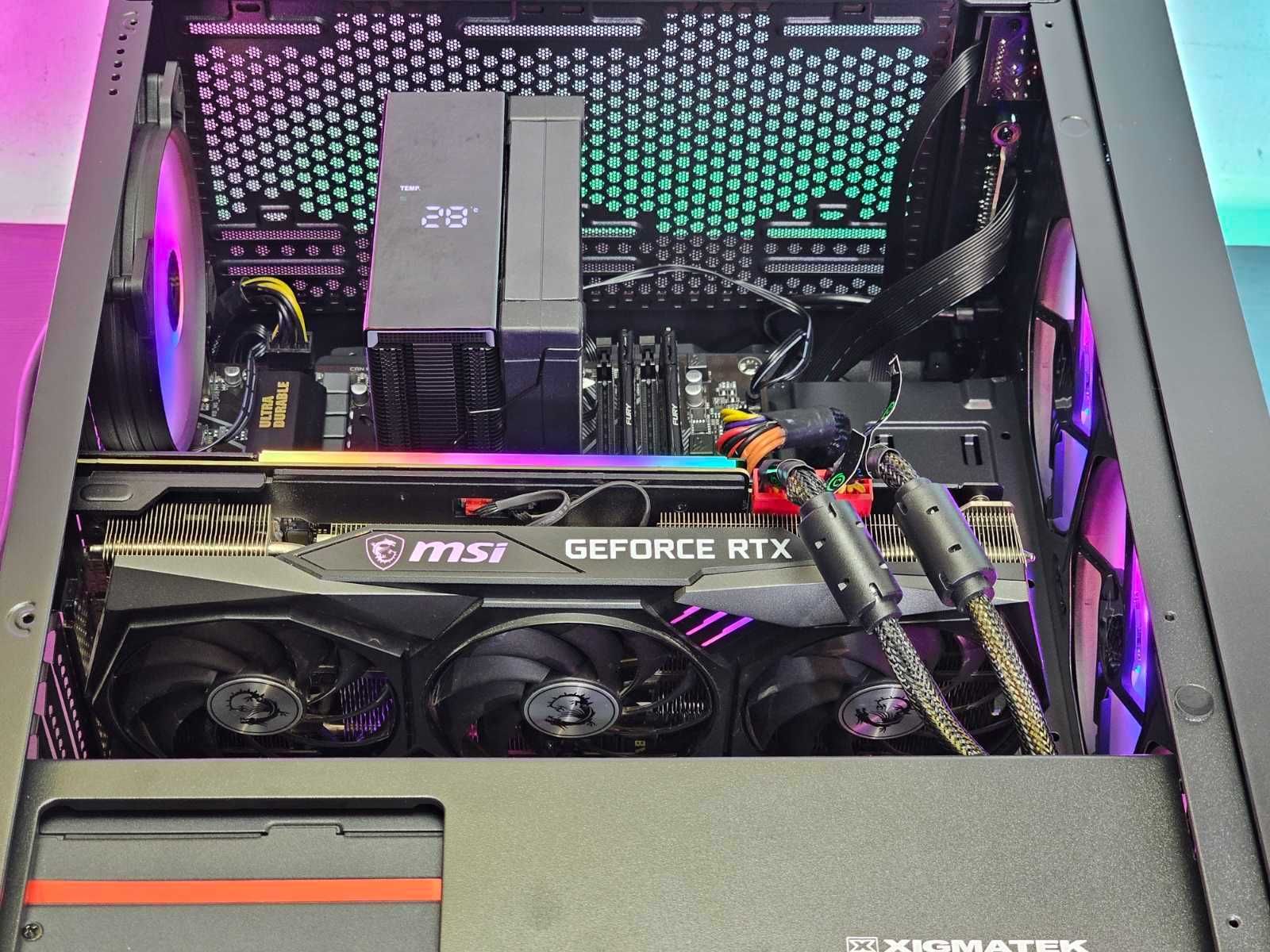 RTX 5070 12GB/Ryzen 5-7500F/RAM 32GB/SSD 1TB/Чисто Нов+Гаранция!