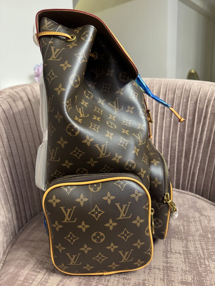 Ghiozdan Louis Vuitton Piele Naturala