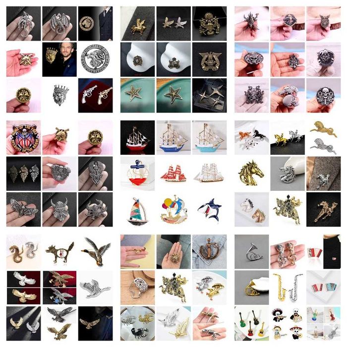 Мужская Брошь и значки на лацкан тем, кто ценит стиль и аксессуары