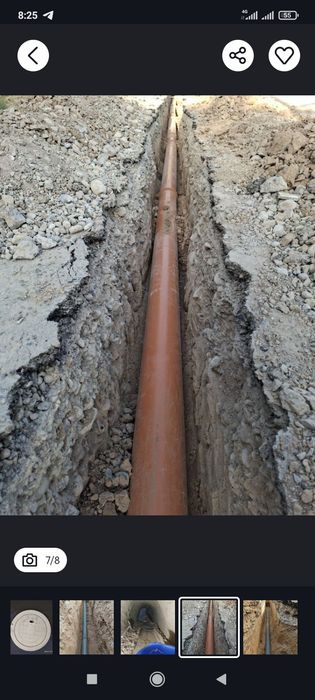 Santexnika qazish mantaj ishlari