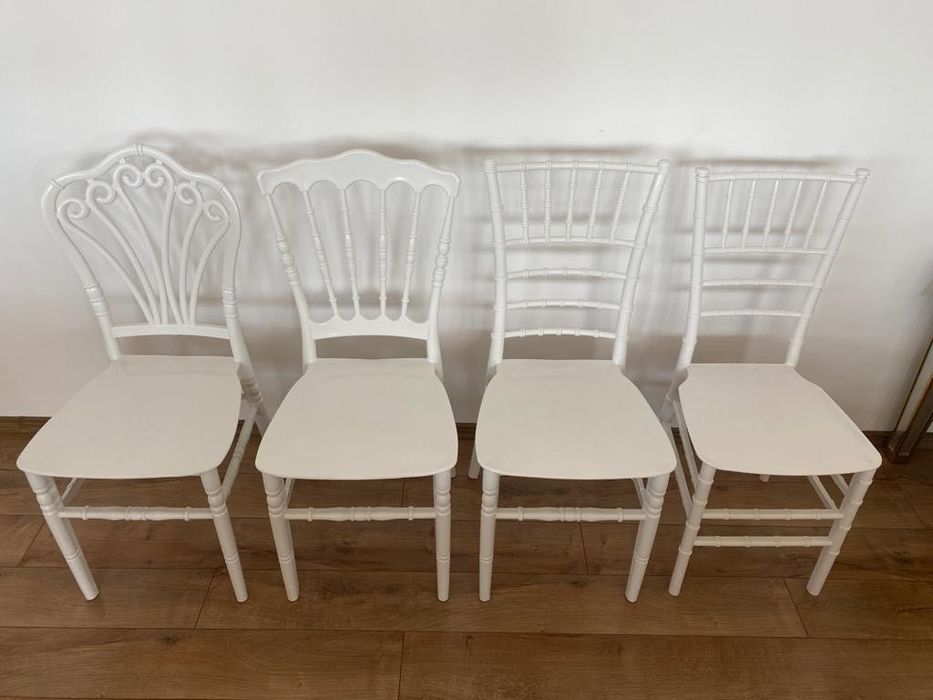 CALITATE, scaune Chiavari, dimensiune mare (4 Bare)POLIPROPILENA PURA