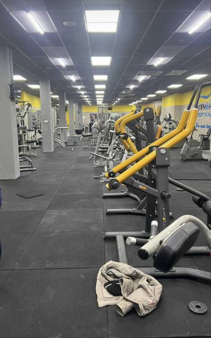 Резиновая плитка в Астане. Фитнес. Тренажерный зал. Дома. Сад и огород