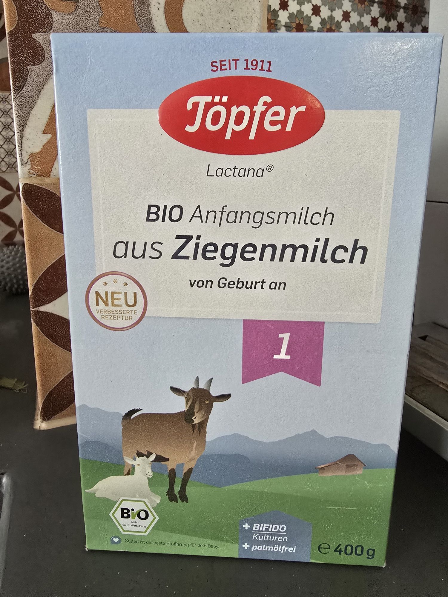 Козе мляко за бебета Lactana Bio Goat